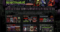 Desktop Screenshot of monstermangraphic.com